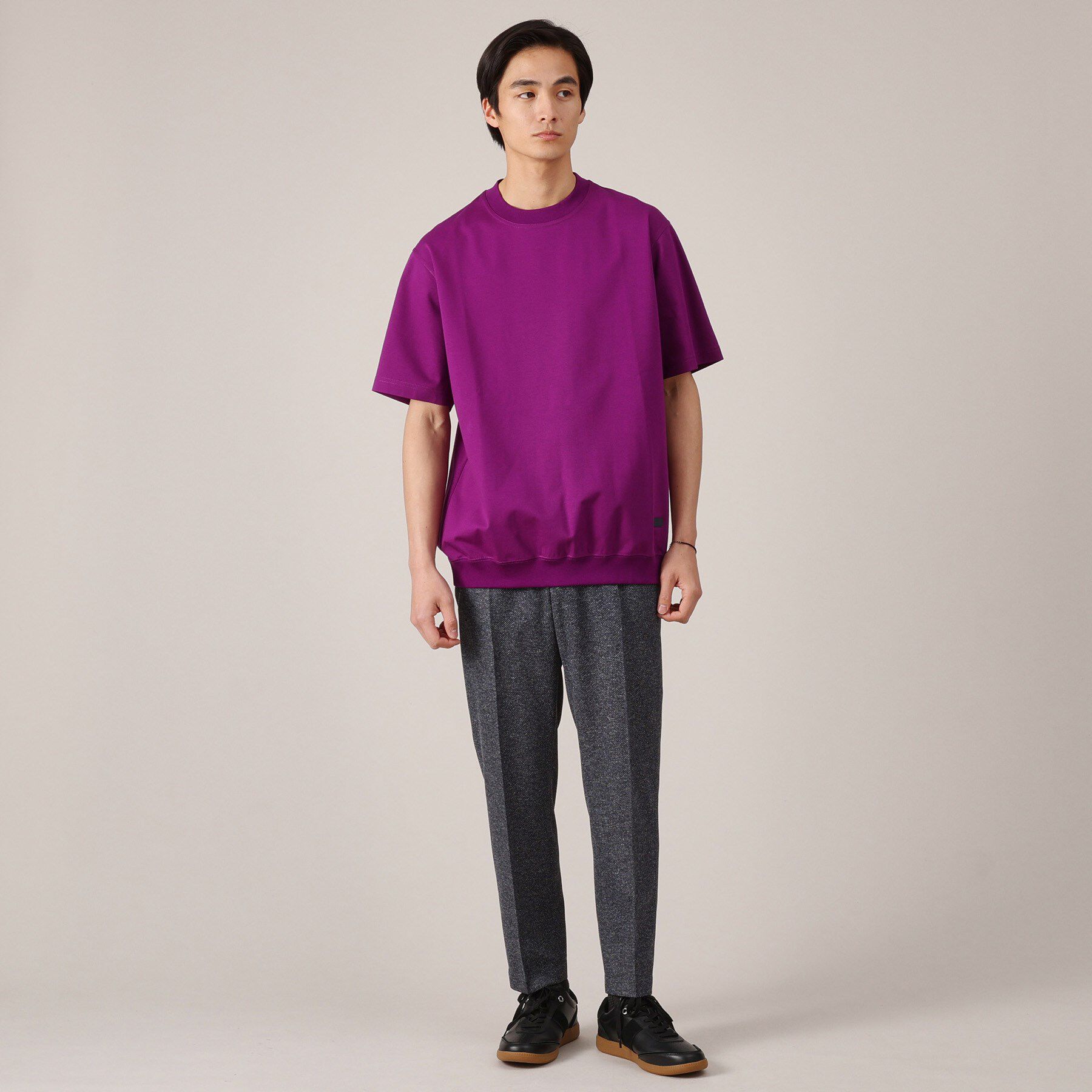 TAKEO KIKUCHI「【抗菌防臭／5サイズ展開】ハイゲージポンチ Tシャツ」|Tシャツ・カットソー|