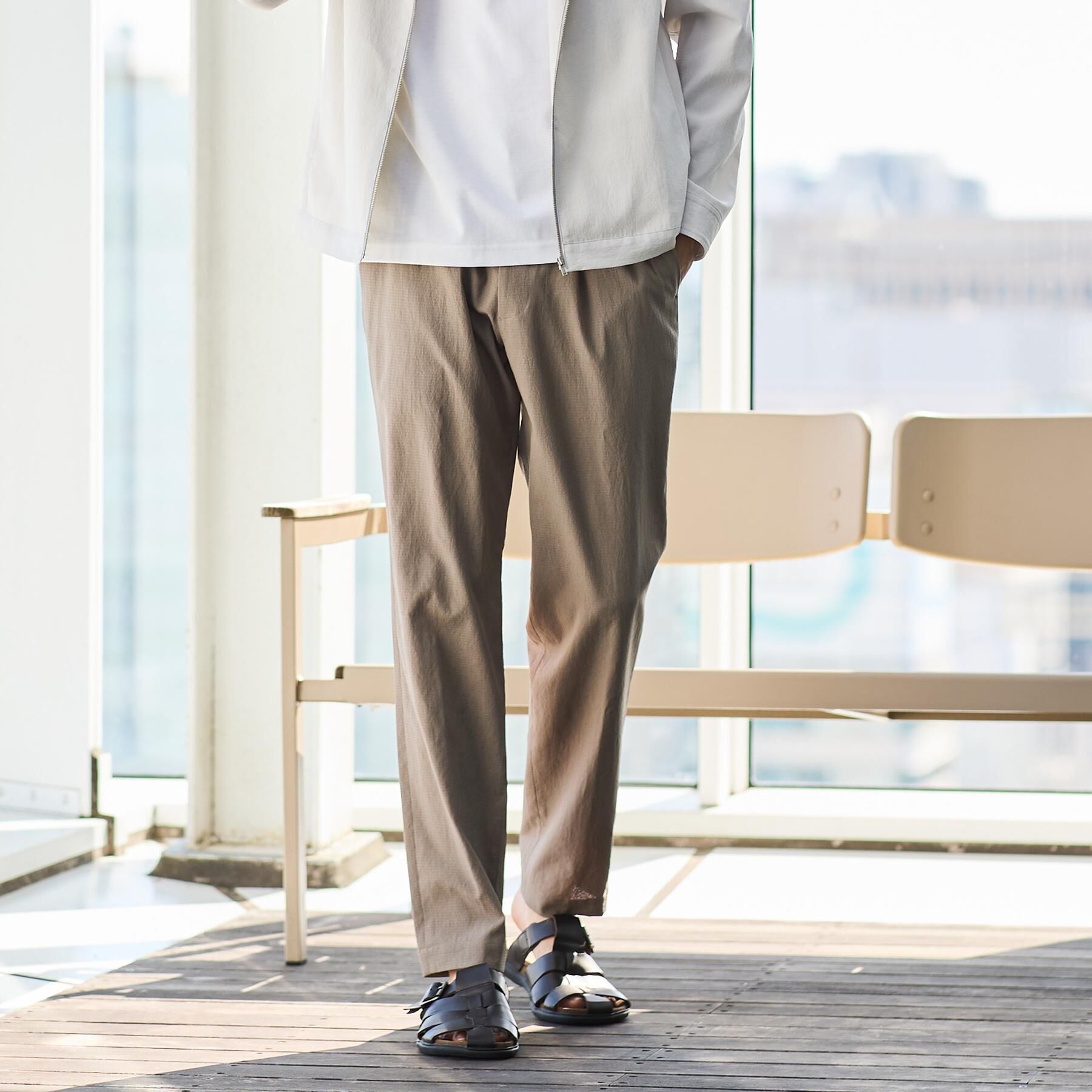 TAKEO KIKUCHI「【撥水・洗える・シワになりにくい】 リランチェ（R） イージーパンツ」|その他|