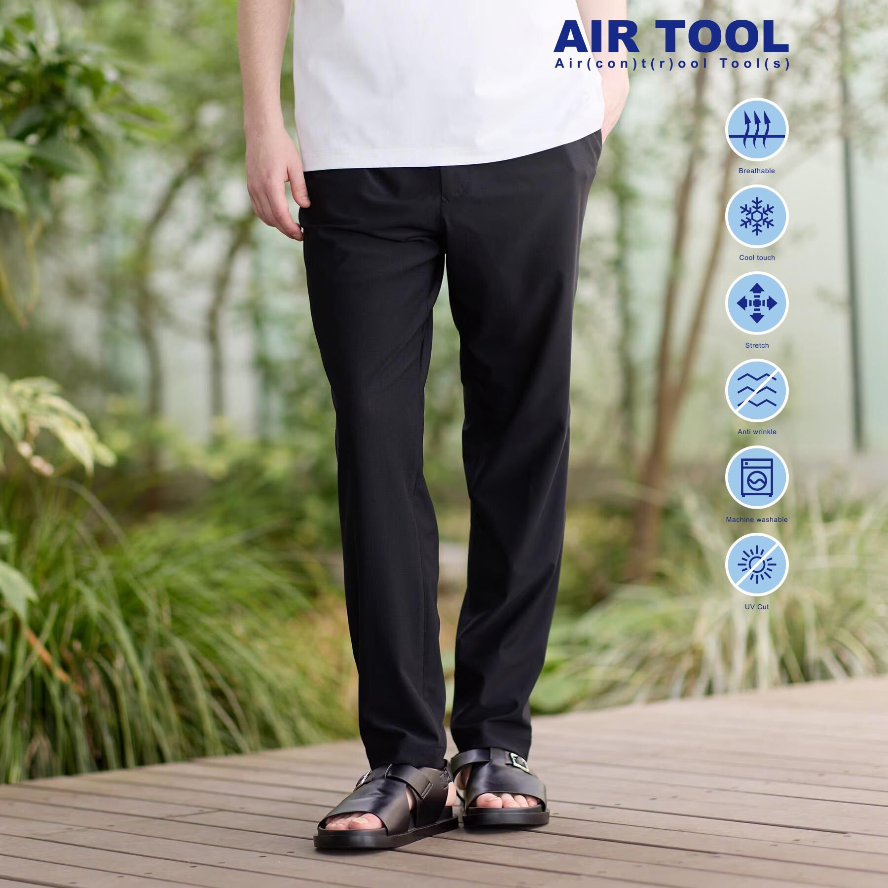 TAKEO KIKUCHI「【通気性】AIRTOOL イージーパンツ」|その他|