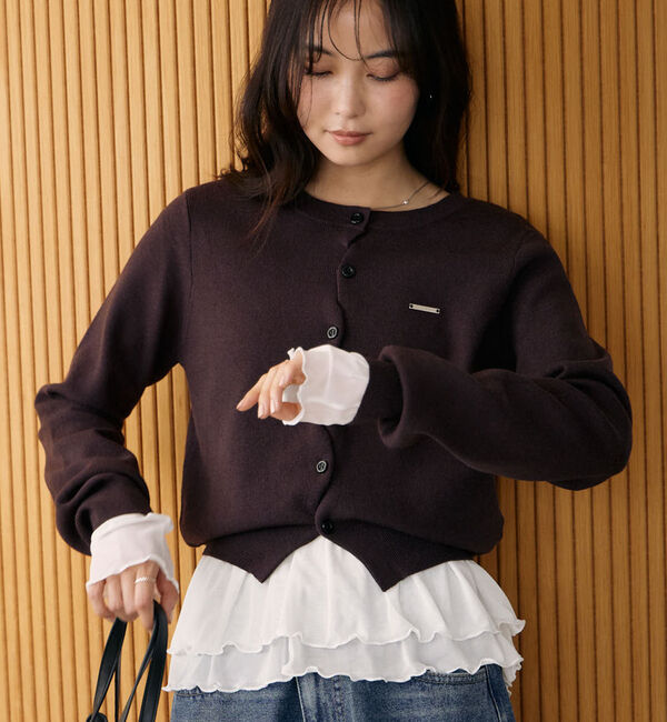 archives「フロッキードットアソートフリルカットＴＯＰＳ」|Tシャツ・カットソー|