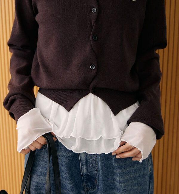 archives「フロッキードットアソートフリルカットＴＯＰＳ」|Tシャツ・カットソー|
