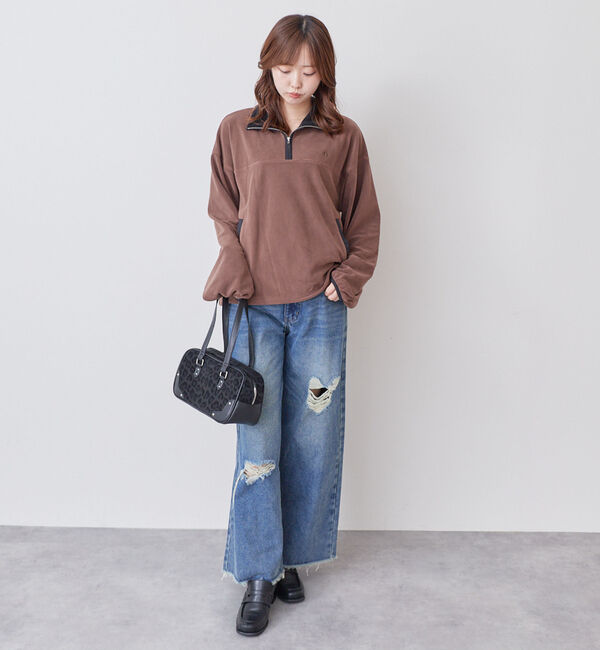 archives「ハーフｚｉｐ配色フリースＰＯ」|Tシャツ・カットソー|