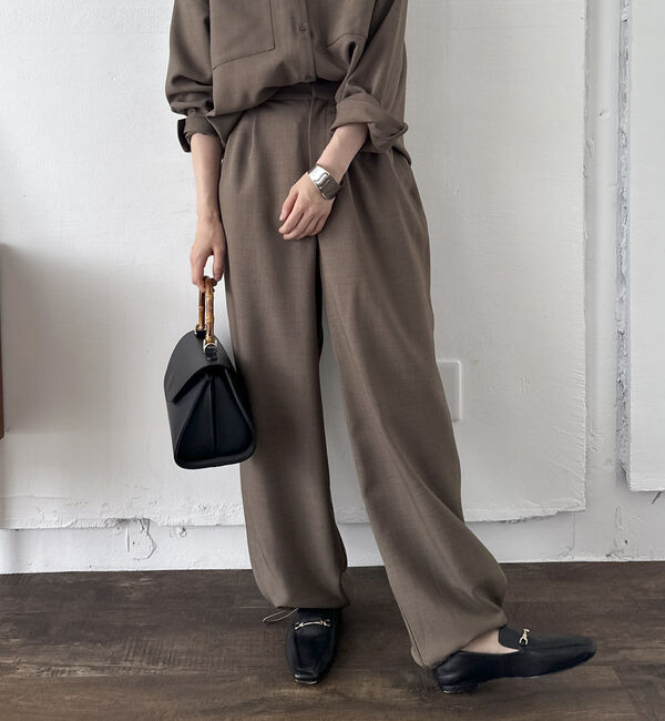 Doux archives「ウォッシャブルドロストパンツ」|チノ|