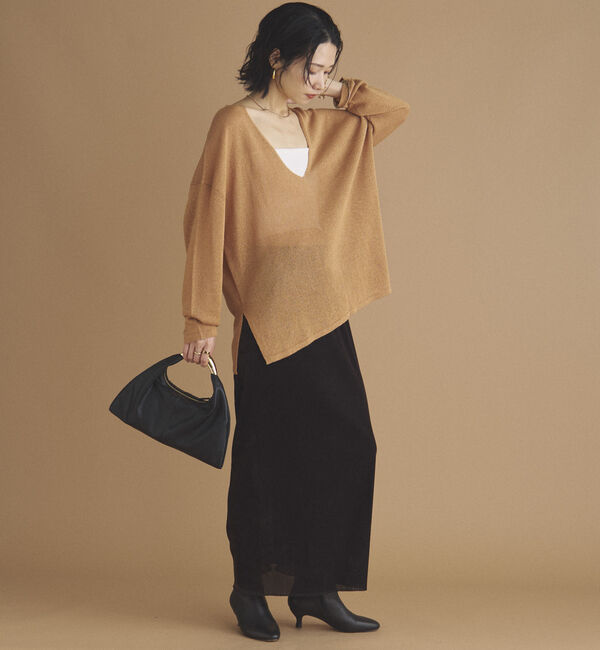 Doux archives「フロッキーベロアタイトスカート」|スカート|