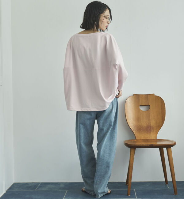 Doux archives「ＵＶ加工・吸水速乾ドルマン長袖プルオーバー」|Tシャツ・カットソー|
