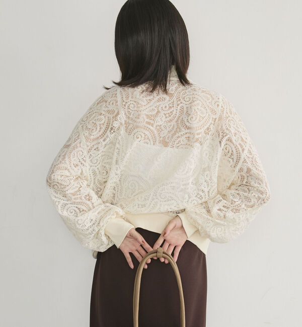 Doux archives「ペイズリーレース刺繍ブルゾン」|その他|