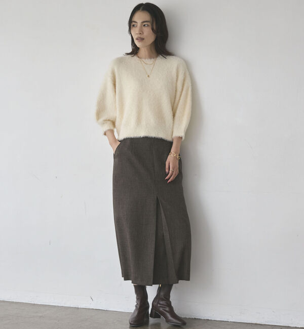 Doux archives「コンパクトシャギーニットプルオーバー」|ニット・セーター|