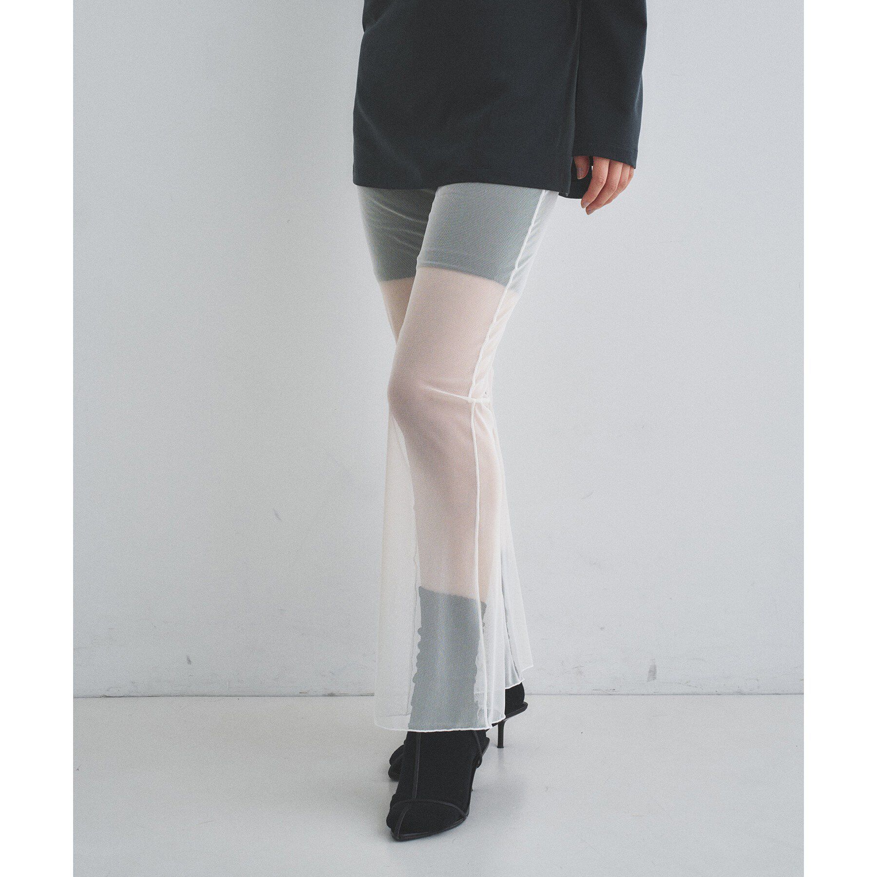 CODE A「piedi nudi｜TULLE LEGGINGS」|レギンス・スパッツ|