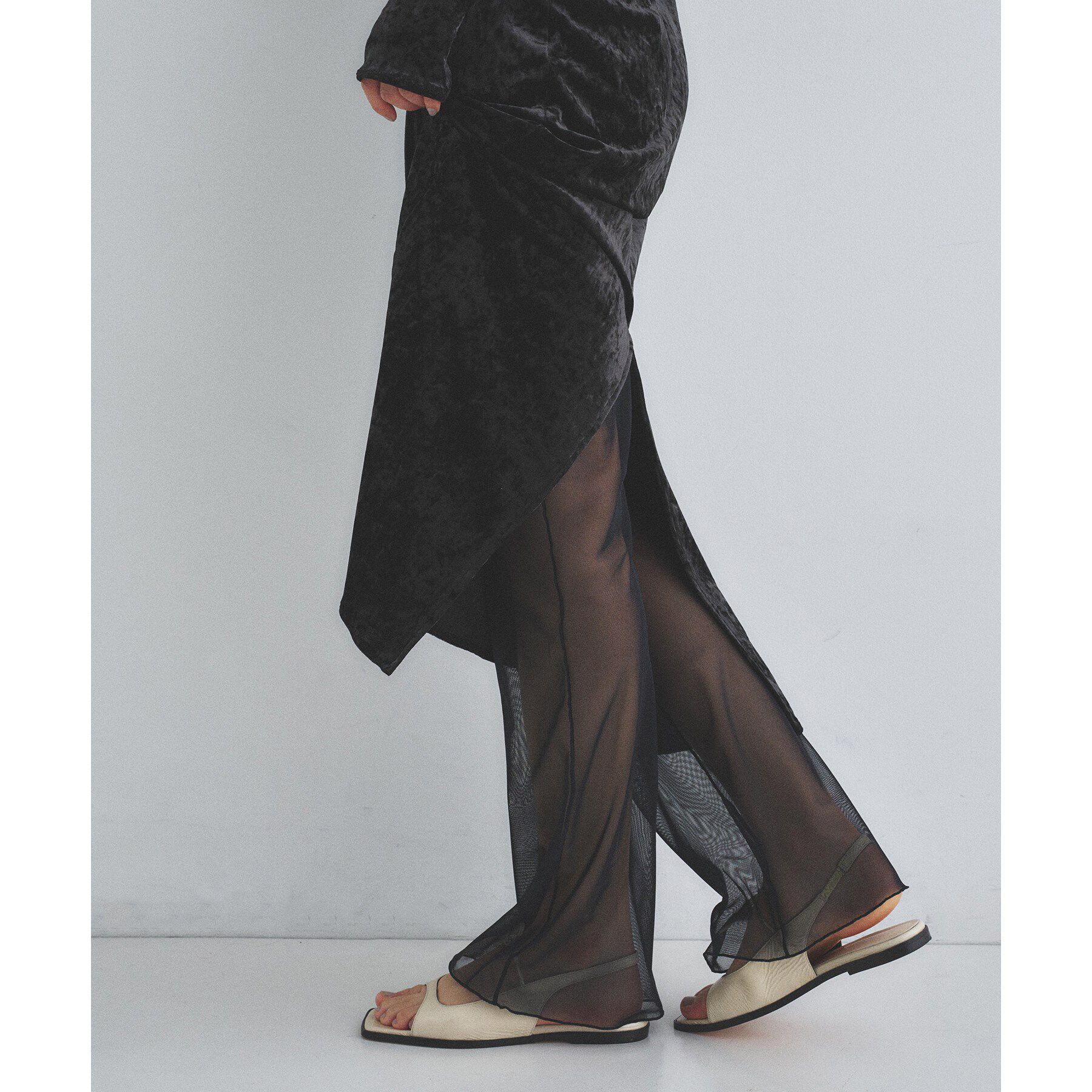 CODE A「piedi nudi｜TULLE LEGGINGS」|レギンス・スパッツ|