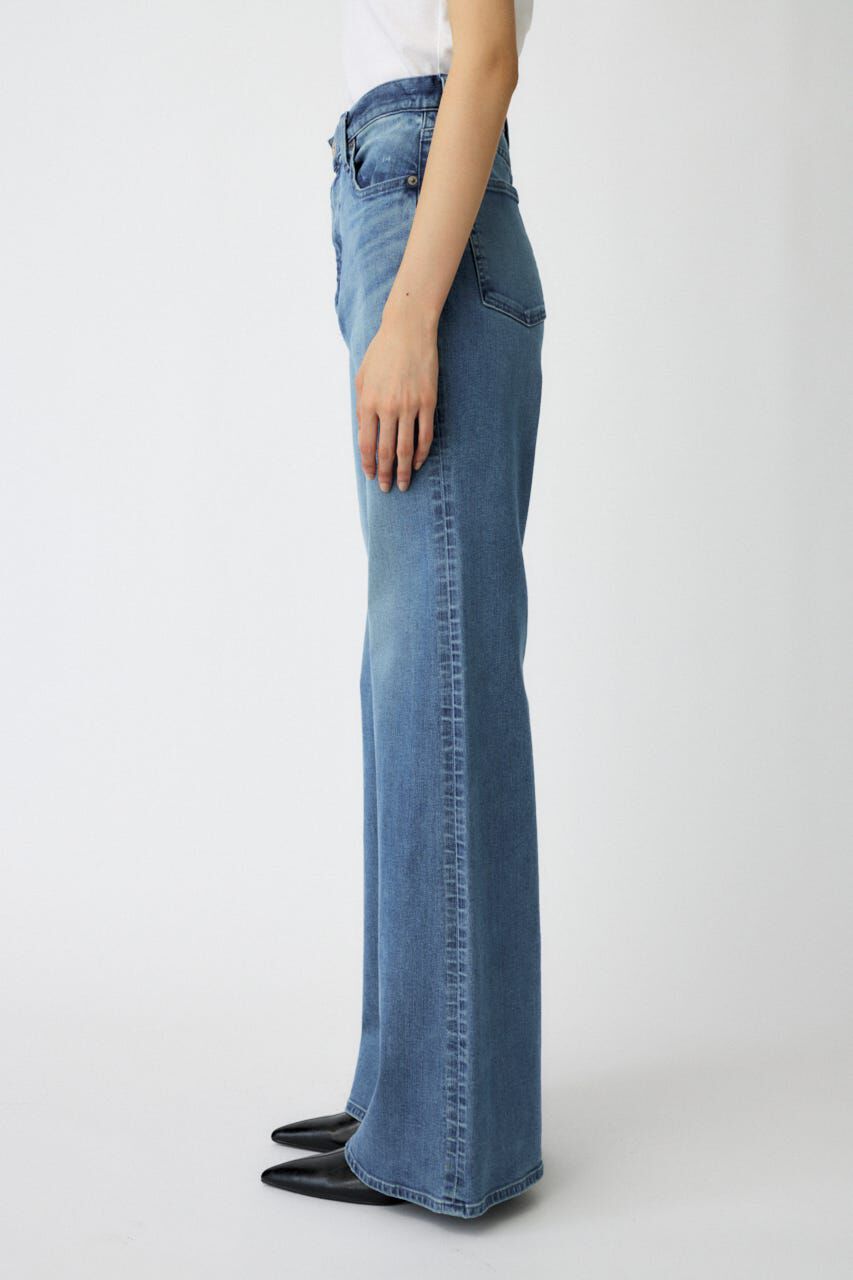 MOUSSY「ADVANCED LONG LEG フレア」|デニム|