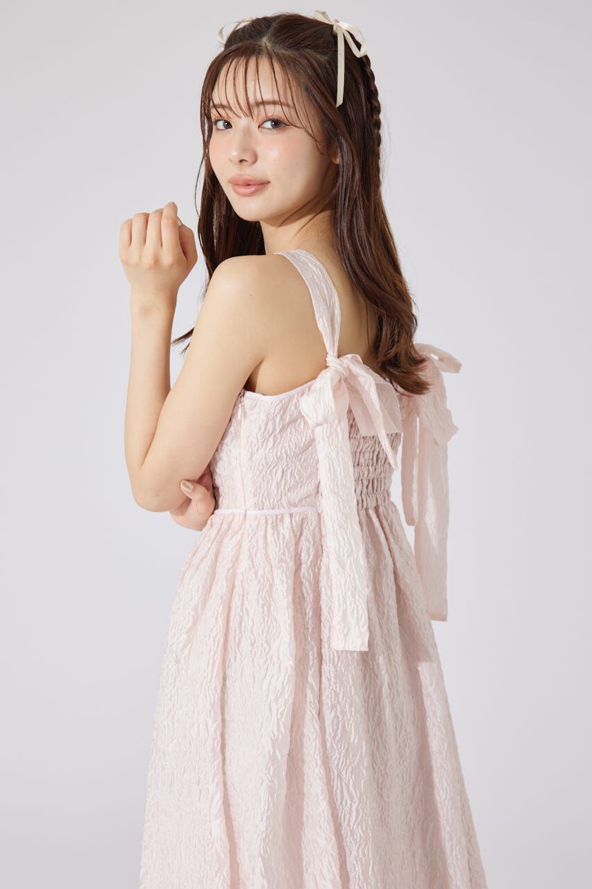 rienda「ショルダーリボンワンピース」|ワンピース|