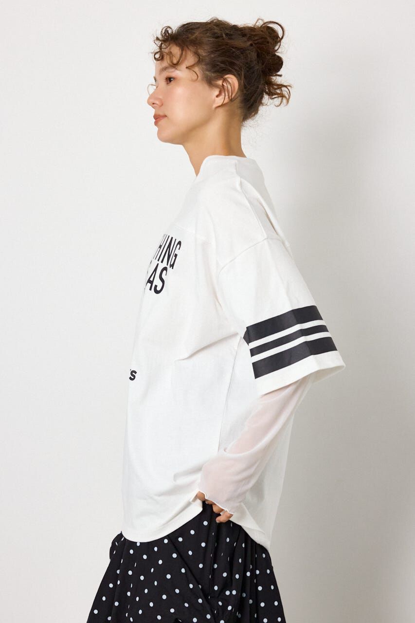 RODEO CROWNS「チュールレイヤードトップス」|Tシャツ・カットソー|