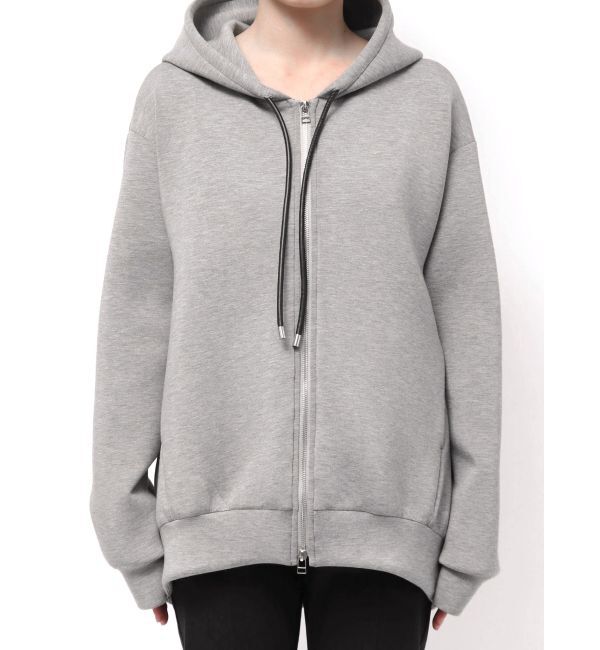 ELENDEEK「TUCK HEM ZIP HOODIE」|パーカー|