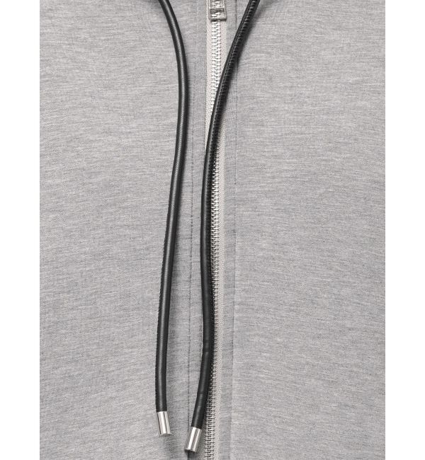 ELENDEEK「TUCK HEM ZIP HOODIE」|パーカー|
