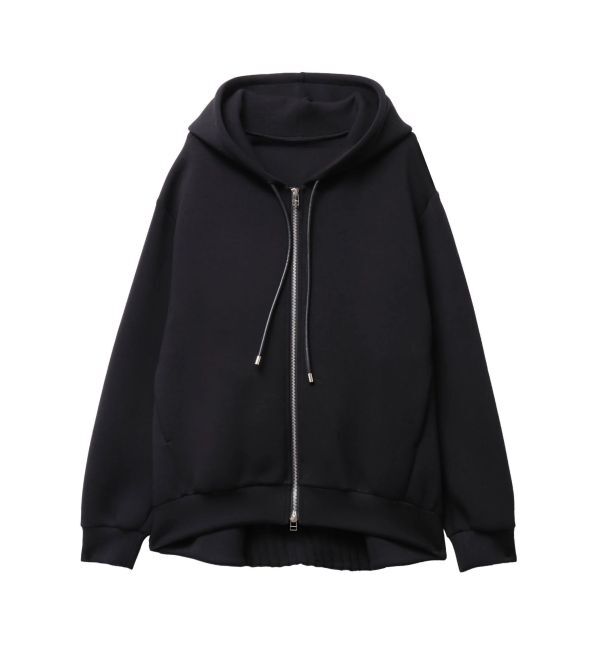 ELENDEEK「TUCK HEM ZIP HOODIE」|パーカー|