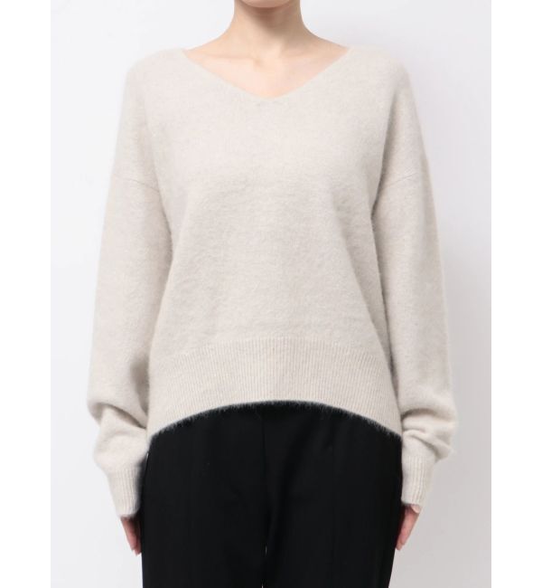 ELENDEEK「FOX WOOL V NECK KT」|ニット・セーター|