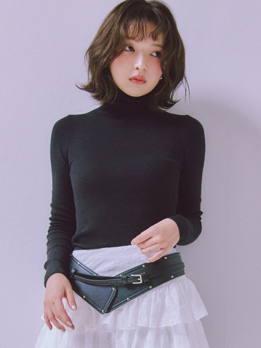 SNIDEL「【WARM】サーモテックニットプルオーバー」|ニット・セーター|