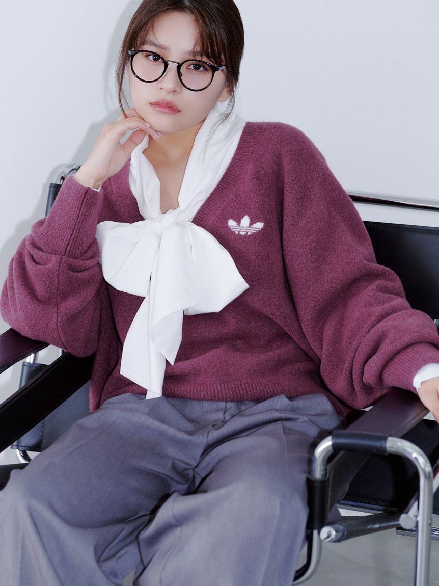 SNIDEL「【adidas Originals】ESS KNT CRW/エッセンシャルズ ニットクルー」|ニット・セーター|