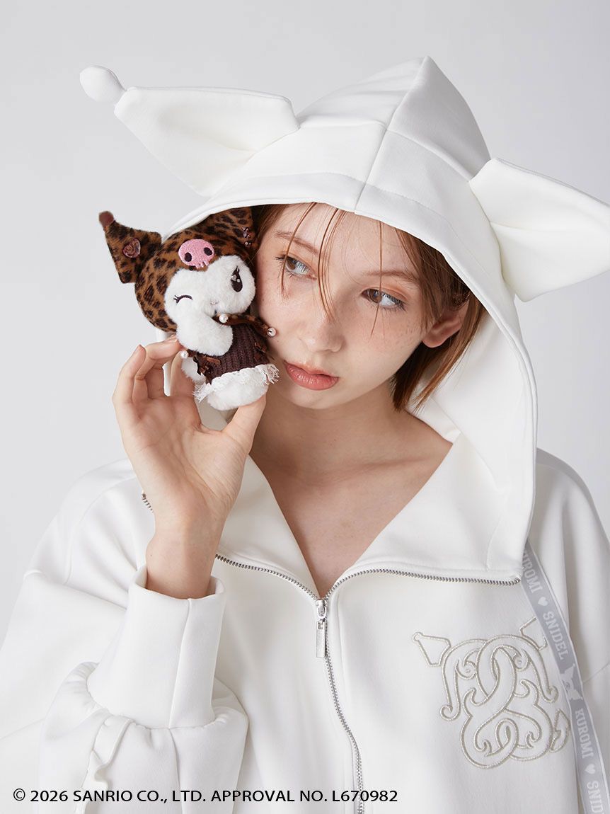 SNIDEL「【クロミ】ビジューぬいぐるみチャーム」|キーケース|