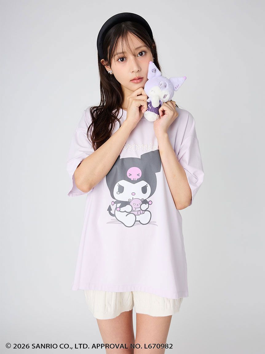 SNIDEL「【クロミ】ビジューぬいぐるみチャーム」|キーケース|