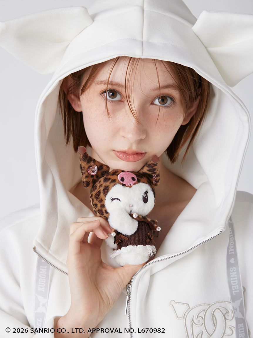 SNIDEL「【クロミ】ビジューぬいぐるみチャーム」|キーケース|BRW