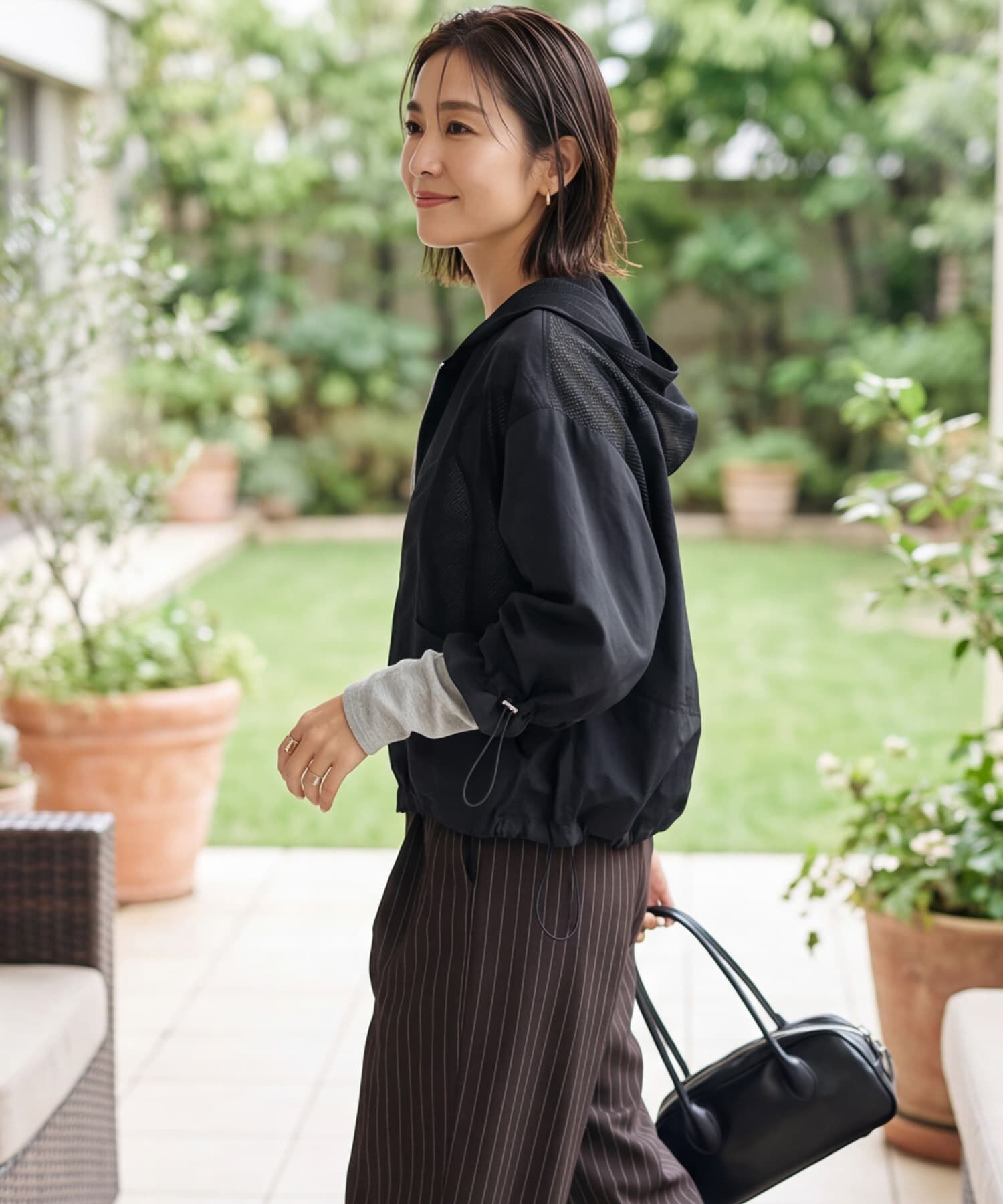 STYLE DELI「ブロッキングメッシュブルゾン」|その他|