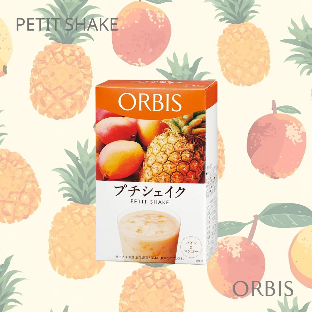ORBIS「ORBIS プチシェイク 100g&times;7食分」|健康・美容食品 ※軽減税率対象|パイン&マンゴー