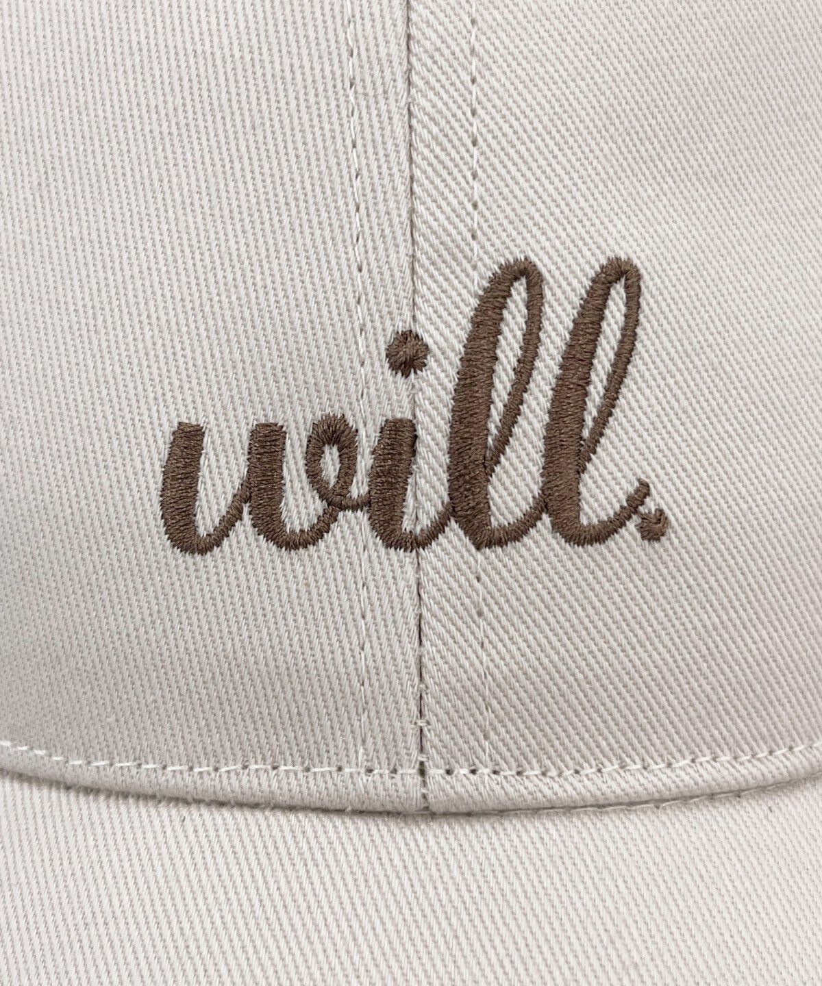 WILLSELECTION「ロゴ刺繍キャップ」|その他|
