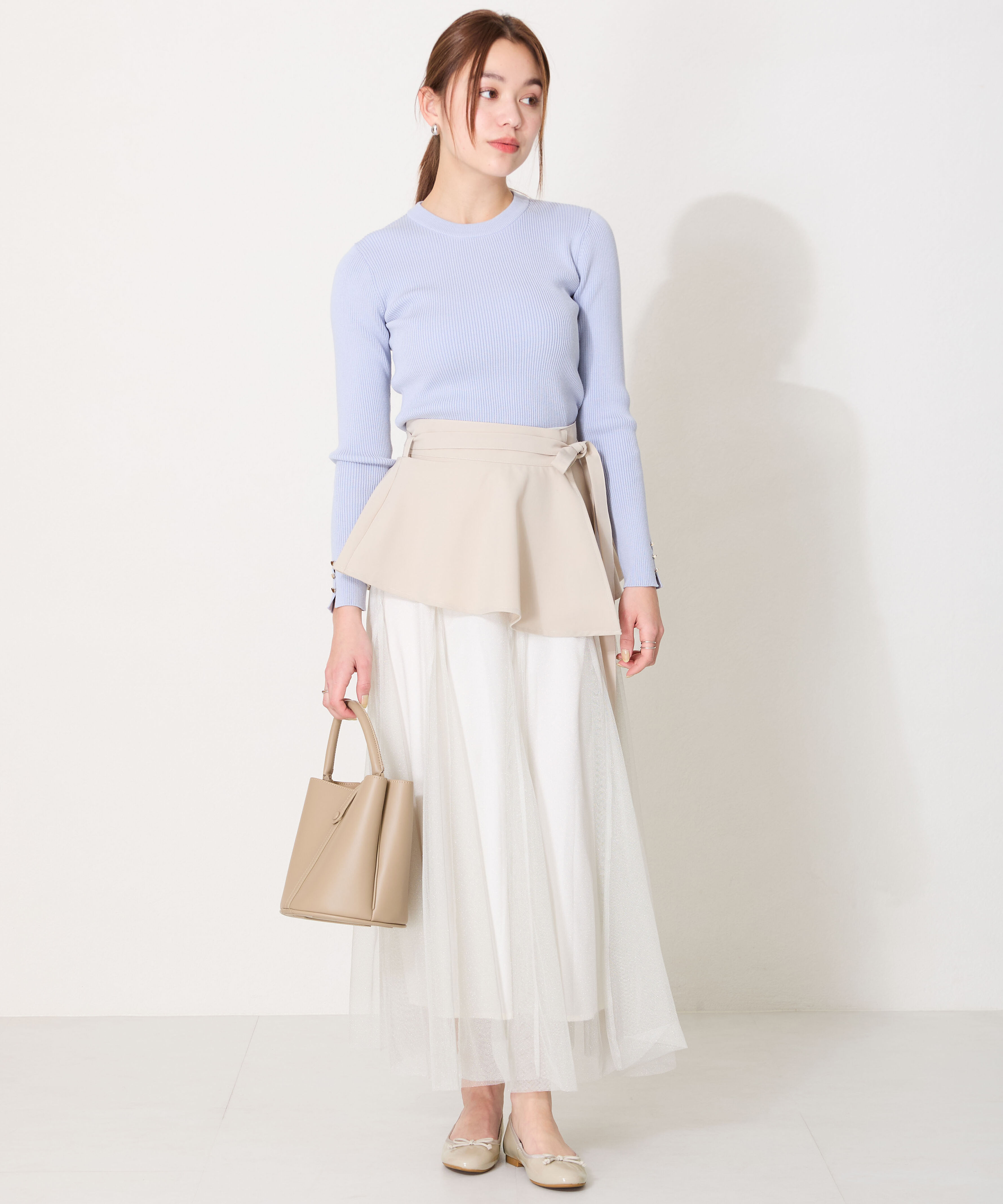 ORiental TRaffic「【 WEB限定 】 バレエシューズ /R-4006 パンプス フラット 厚手クッション エナメル ヒール1cm」|パンプス|
