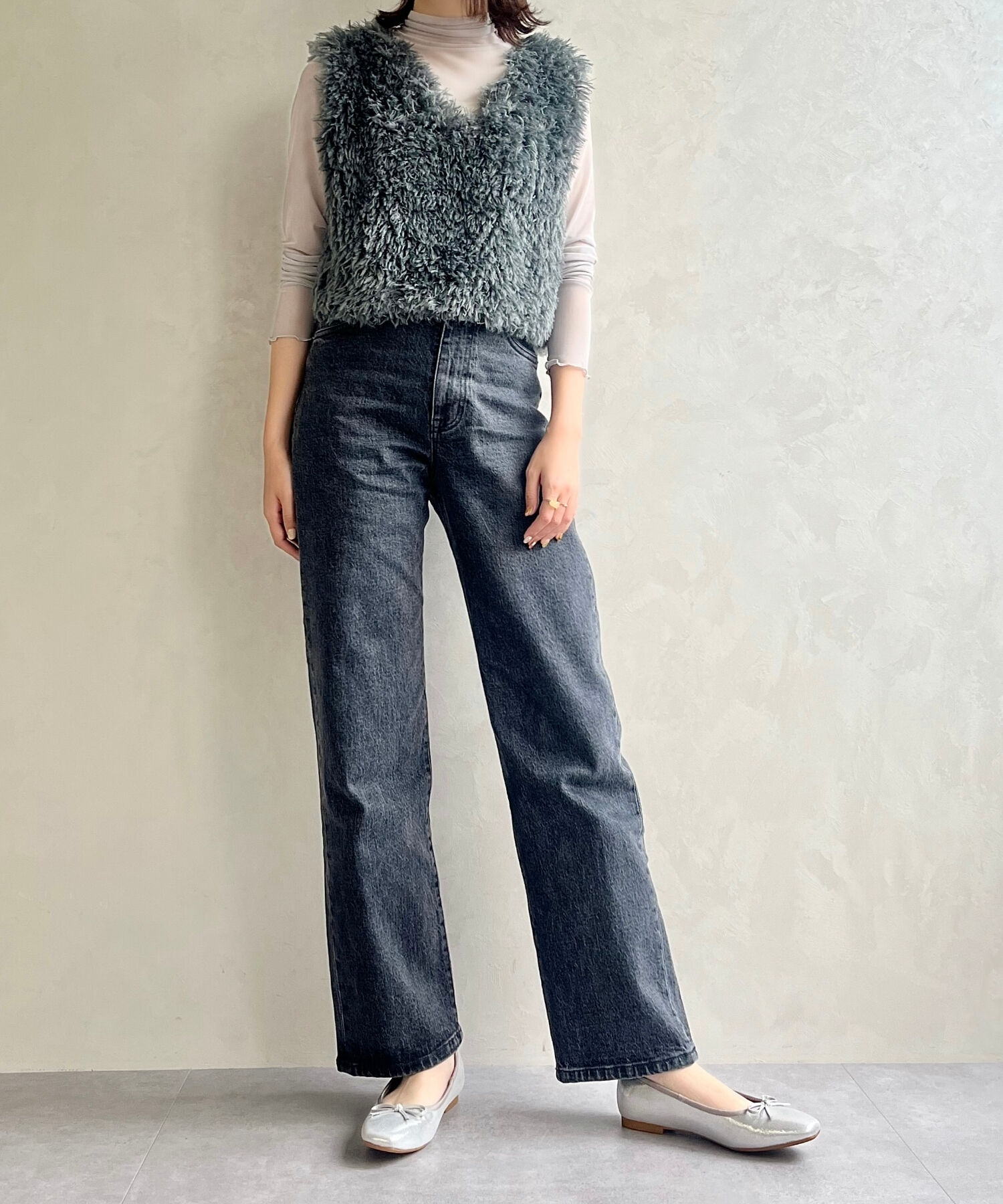 ORiental TRaffic「【 跳べるパンプス /　新色追加 】 バレエ シューズ /R-3208 厚手クッション フラット ヒール1ｃｍ」|パンプス|