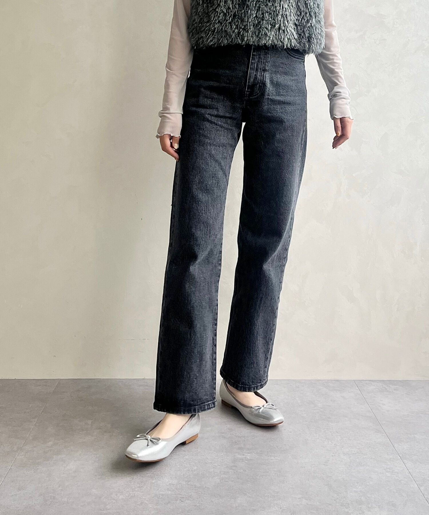 ORiental TRaffic「【 跳べるパンプス /　新色追加 】 バレエ シューズ /R-3208 厚手クッション フラット ヒール1ｃｍ」|パンプス|