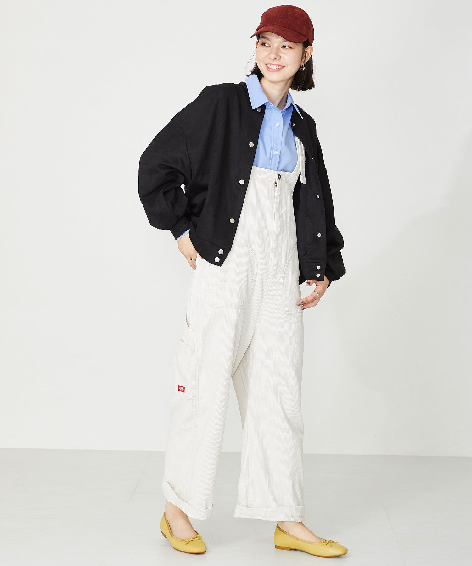 ORiental TRaffic「【 跳べるパンプス /　新色追加 】 バレエ シューズ /R-3208 厚手クッション フラット ヒール1ｃｍ」|パンプス|