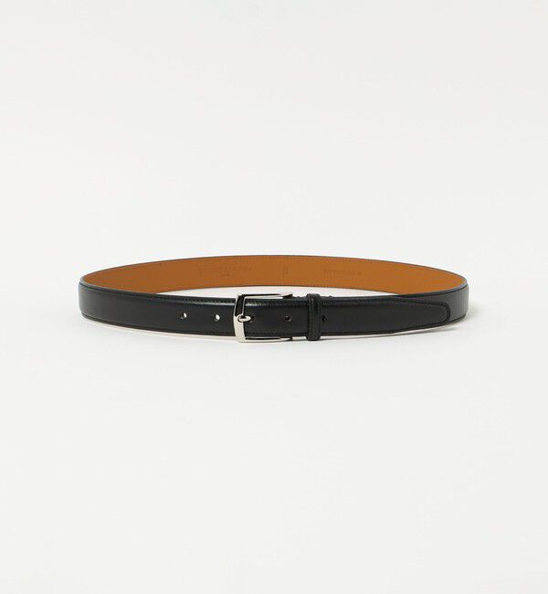 UNITED ARROWS「デュプイ レザー ベルト」|ベルト|BLACK