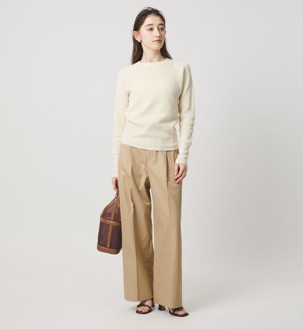 UNITED ARROWS「チノ ワイドパンツ」|チノ|