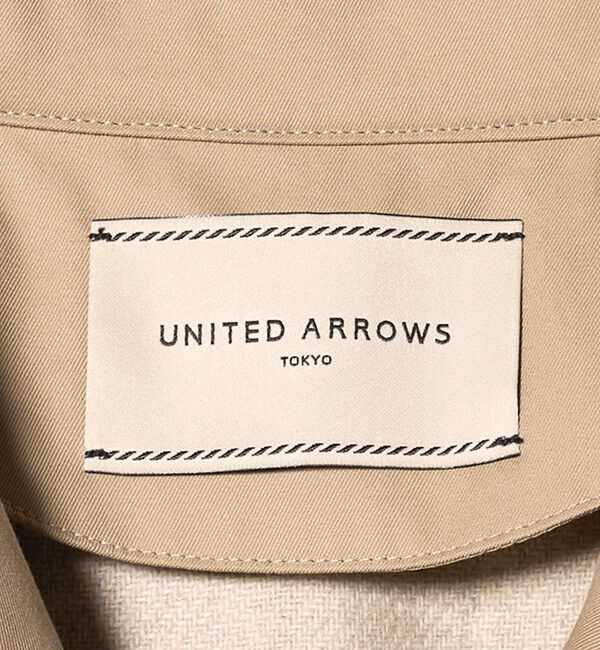 UNITED ARROWS「コットンギャバ トレンチコート」|トレンチコート|
