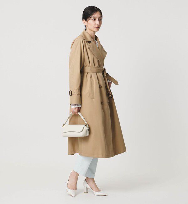 UNITED ARROWS「コットンギャバ トレンチコート」|トレンチコート|