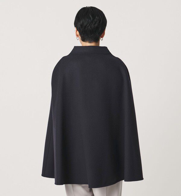 UNITED ARROWS「バイカラー リバー ケープ」|ポンチョ・ケープ|