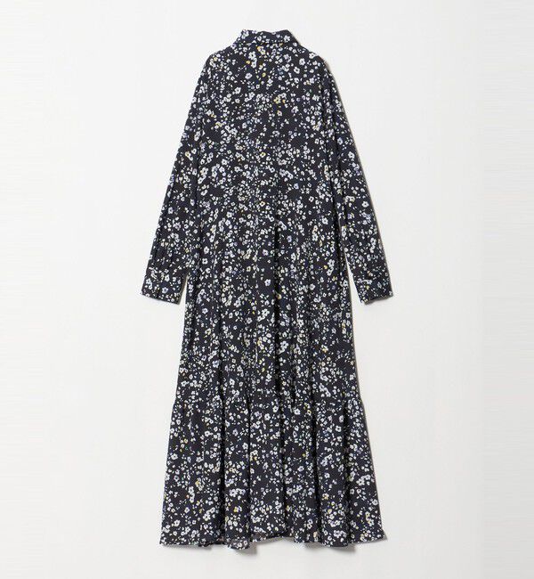 UNITED ARROWS「チェック フラワー プリント ワンピース」|ワンピース|