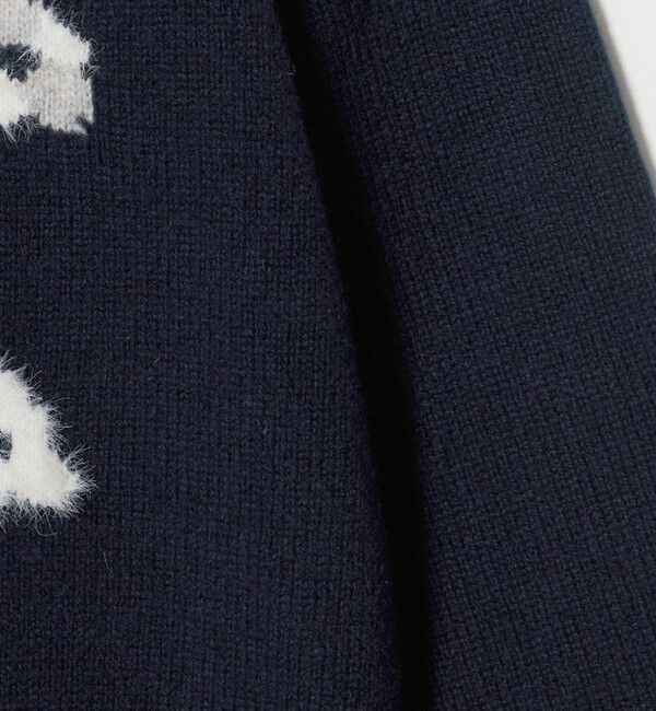 UNITED ARROWS「フラワー ジャガード カーディガン」|カーディガン|