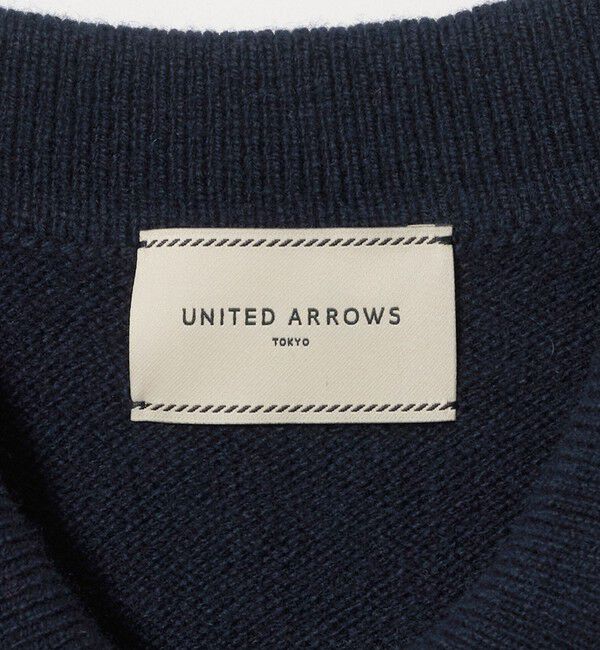 UNITED ARROWS「フラワー ジャガード カーディガン」|カーディガン|