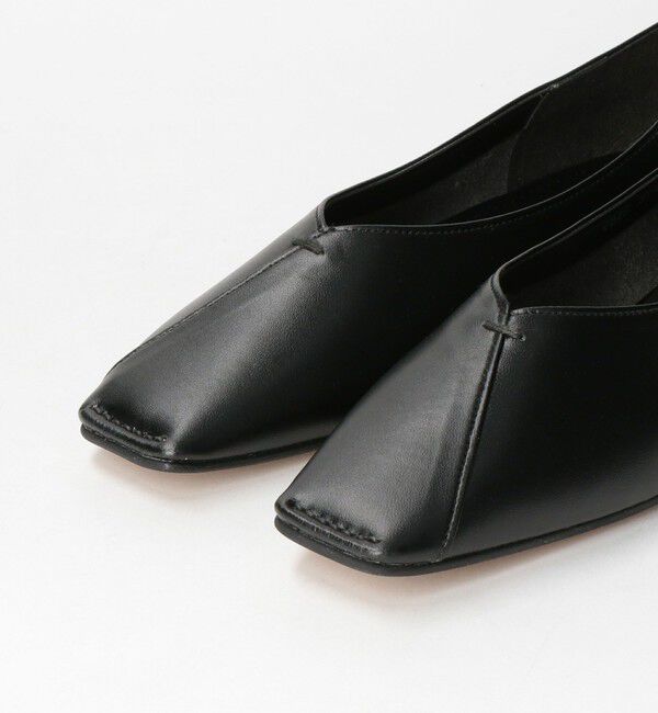 BEAUTY&YOUTH UNITED ARROWS「Vカットステッチ フラットシューズ」|バレエシューズ|