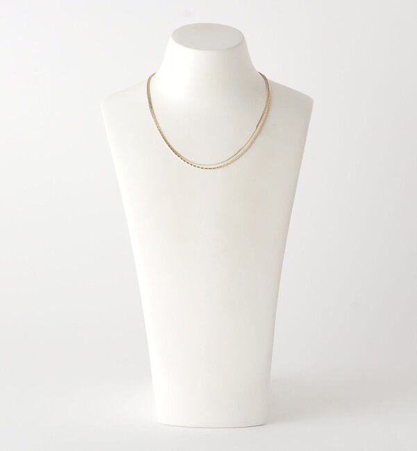 BEAUTY&YOUTH UNITED ARROWS「イビツ ハート 3連ネックレス」|ネックレス|