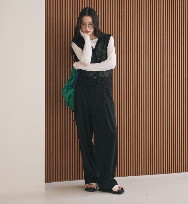 BEAUTY&YOUTH UNITED ARROWS「セルロースブレンド クルーネックカットソー」|Tシャツ・カットソー|