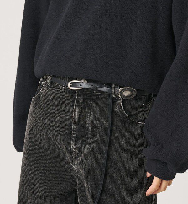 BEAUTY&YOUTH UNITED ARROWS「＜AULENTTI＞コンチョ ベルト」|ベルト|BLACK