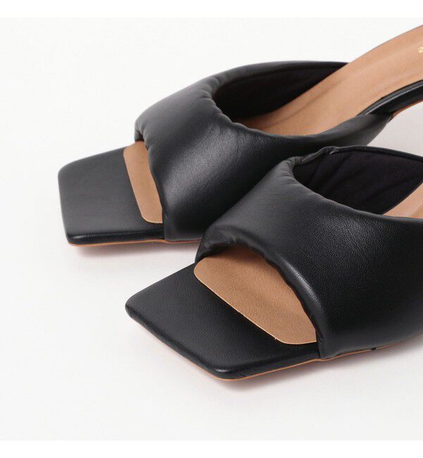 Demi-Luxe BEAMS 「スクエアパフサンダル .M」|サンダル|