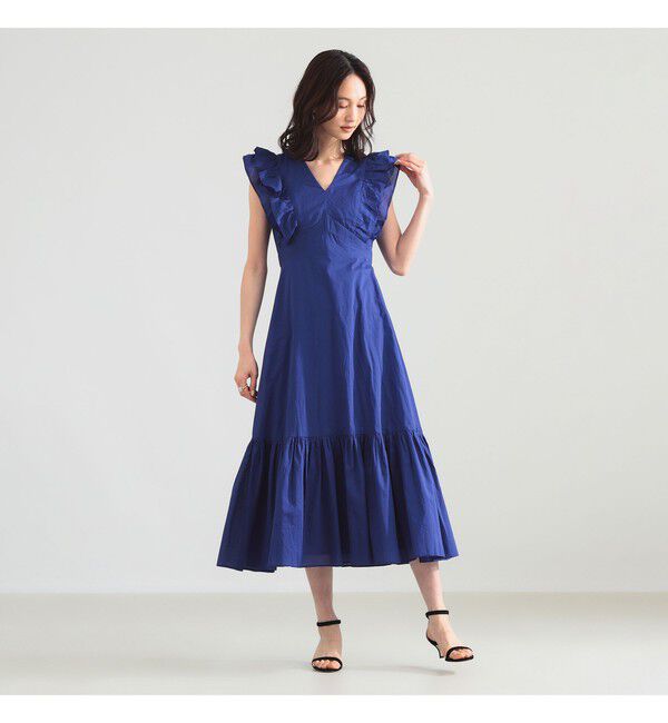 BEAMS SELECTION for WOMEN「【別注】MARIHA / 夏の夢のワンピース ソリッド」|ワンピース|別注BlueBerry