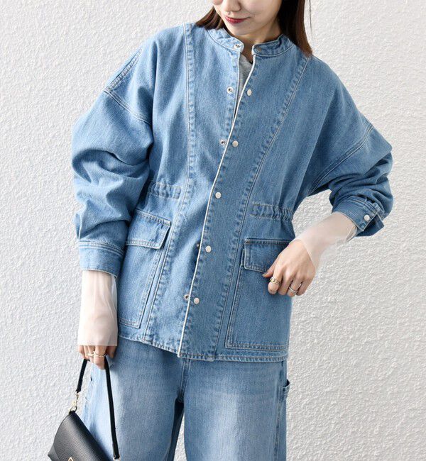 SHIPS any「〈洗濯機可能〉デニム ワーク ジャケット［SHIPS any DENIM］」|デニムジャケット|