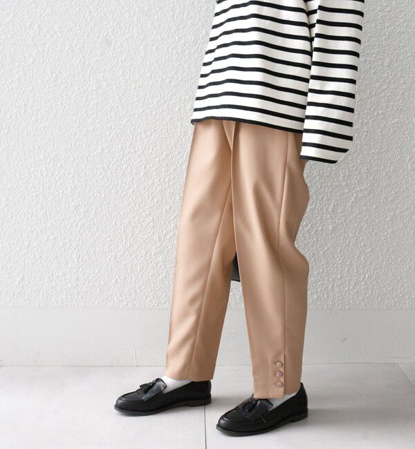 SHIPS any「SHIPS any: ドライツイル テーパード パンツ［NAVY BLUE］」|その他|