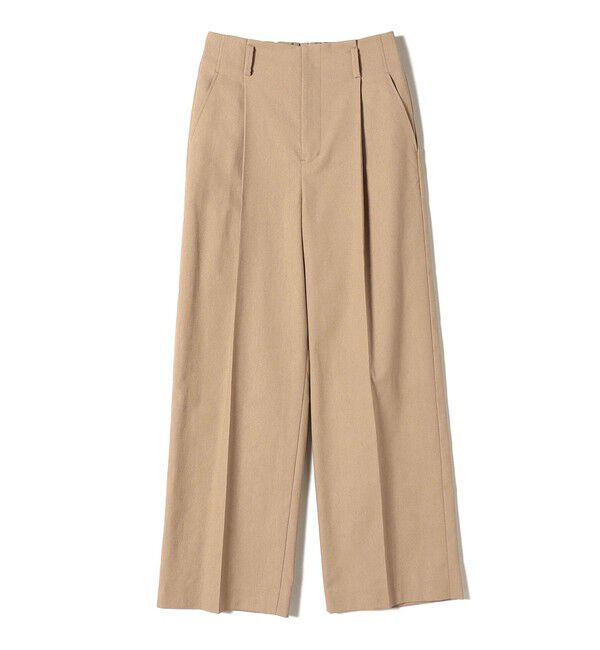 SHIPS for women「〈手洗い可能 〉ドライオックス フロント タック ストレート パンツ 25SS」|その他|