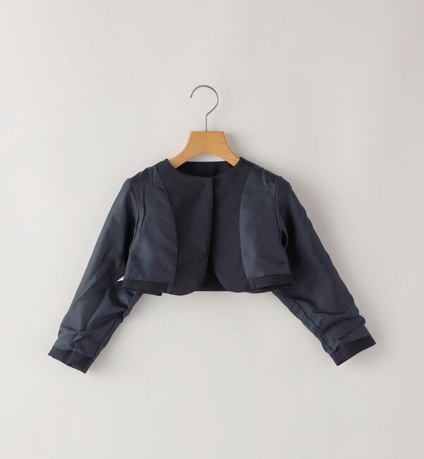SHIPS KIDS「SHIPS KIDS:110～130cm / セレモニー ストレッチ ボレロ」|ボレロ|